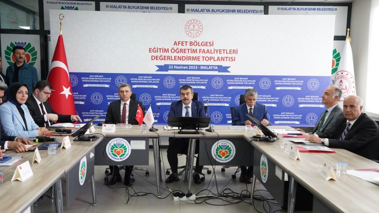 Malatya İl Eğitim Değerlendirme Toplantısı, Bakan Tekin Başkanlığında Yapıldı