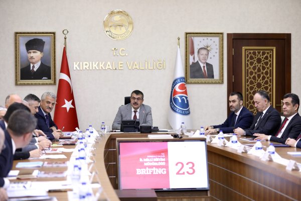 Bakan Tekin, Kırıkkale’de İl Eğitim Değerlendirme Toplantısına Katıldı