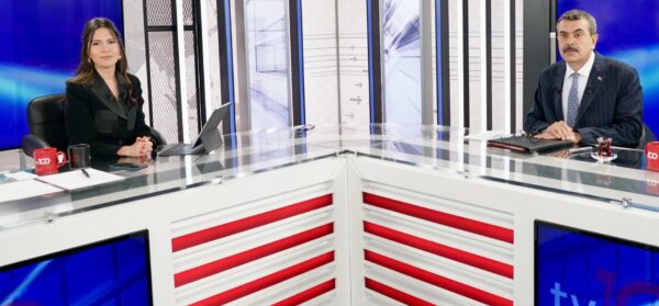 Bakan Tekin, tv100 Canlı Yayınında Eğitim Gündemini Değerlendirdi