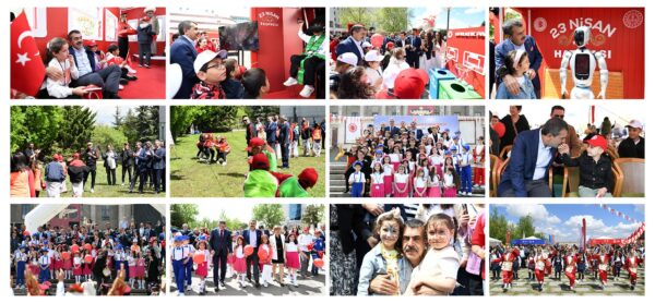 Bakan Tekin, 23 Nisan Etkinliklerine Katıldı