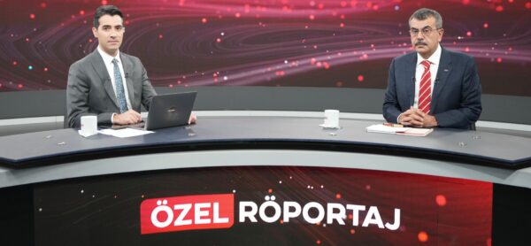 Bakan Yusuf Tekin, TRT Haber’de Eğitim Gündemini Değerlendirdi