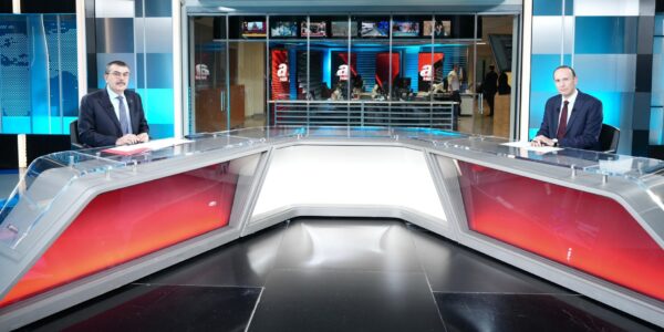 Bakan Tekin, A Haber Canlı Yayınında Eğitim Gündemini Değerlendirdi