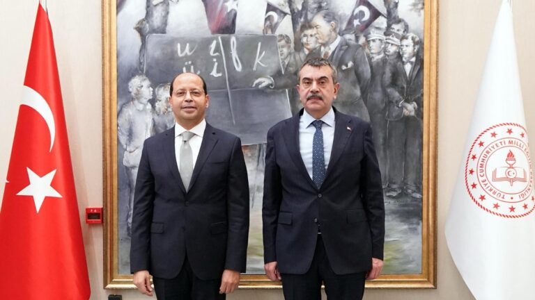 Bakan Tekin, Mısır Büyükelçisi Elhamamy’yi Kabul Etti