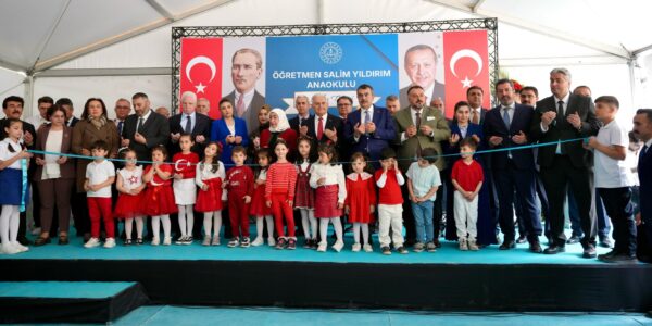 Öğretmen Salim Yıldırım Anaokulu Törenle Açıldı
