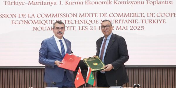 Bakan Tekin, “Türkiye-Moritanya 1. Karma Ekonomik Komisyonu Toplantısı”na Katıldı