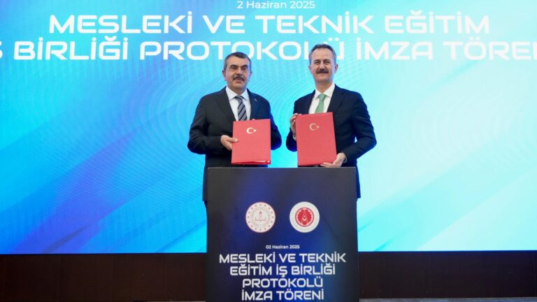 MEB ve SSB Arasında “Mesleki ve Teknik Eğitim İş Birliği Protokolü” İmzalandı