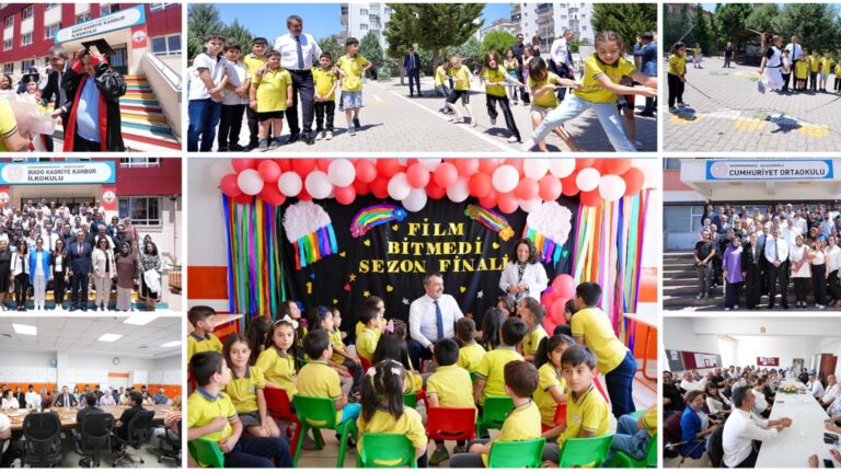 Bakan Tekin, Kahramanmaraş’ta Okul Ziyaretleri Yaptı