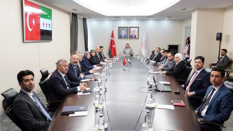 Bakan Tekin, Suriye Eğitim Bakanlığı ile İş Birliği Değerlendirme Toplantısında Hitap Etti