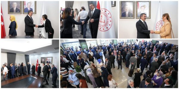 Bakan Yusuf Tekin, Bakanlık Personeliyle Bayramlaştı