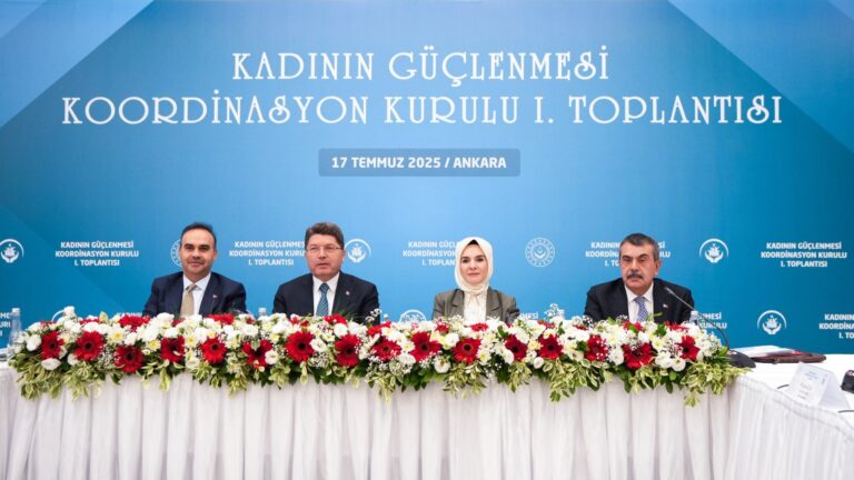 Bakan Tekin, “Kadının Güçlenmesi Koordinasyon Kurulu 1. Toplantısı”na Katıldı