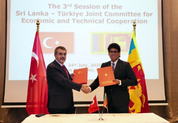 Bakan Tekin, “Türkiye Sri Lanka Ortak Ekonomik ve Teknik İş Birliği Komisyonu 3. Toplantısı”na Katıldı