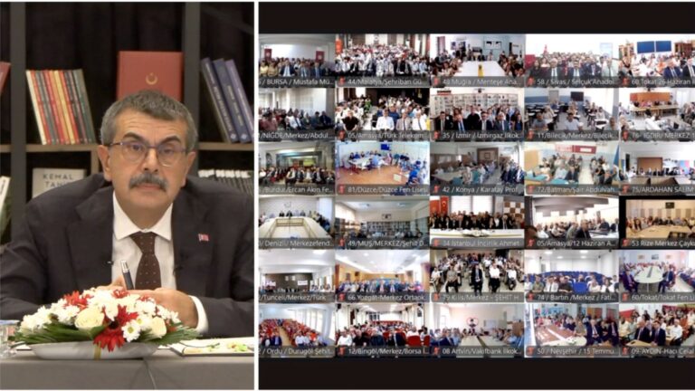 Bakan Tekin, Eylül Ayı Mesleki Çalışma Programı Canlı Yayınında Öğretmenlere Hitap Etti