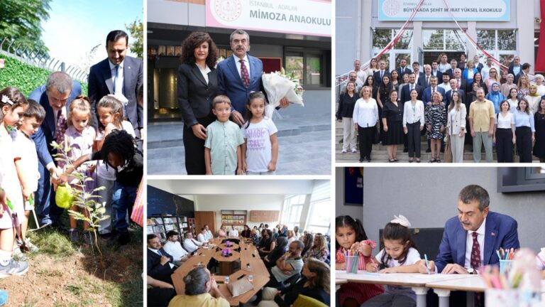 Bakan Tekin, İstanbul’da Öğretmen ve Öğrencilerle Buluştu