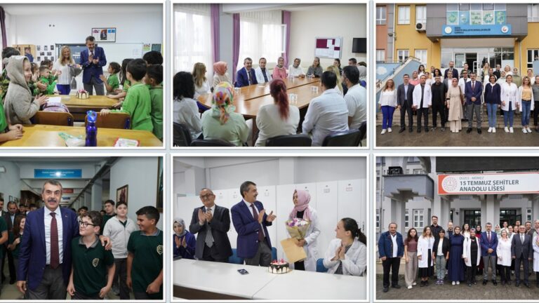 Bakan Tekin’den Düzce’de Sürpriz Okul Ziyaretleri