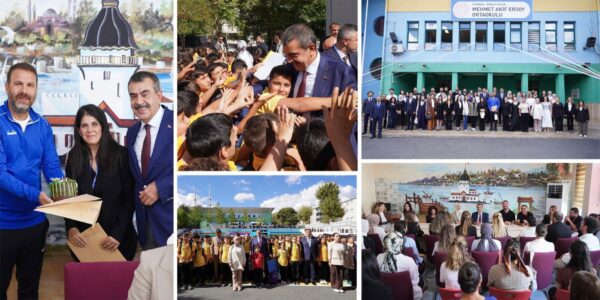 Bakan Tekin’den Bahçelievler Mehmet Akif Ersoy Ortaokuluna Ziyaret