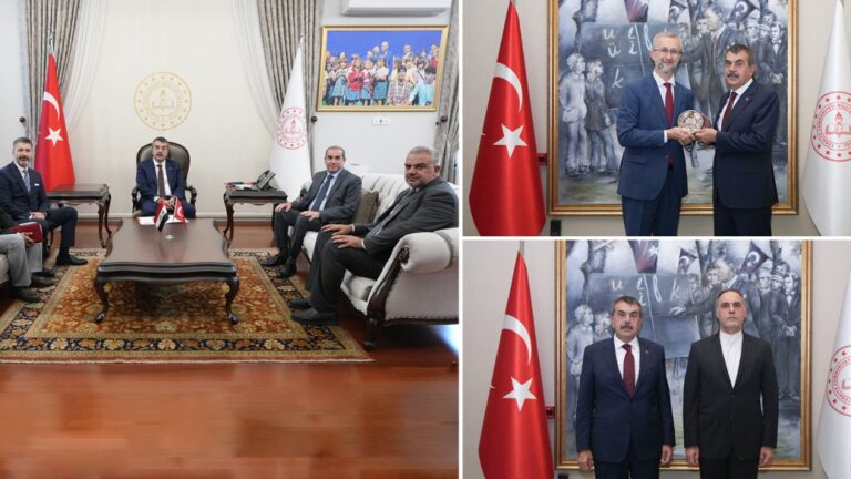 Bakan Tekin; Irak, İran ve Ukrayna Büyükelçilerini Kabul Etti