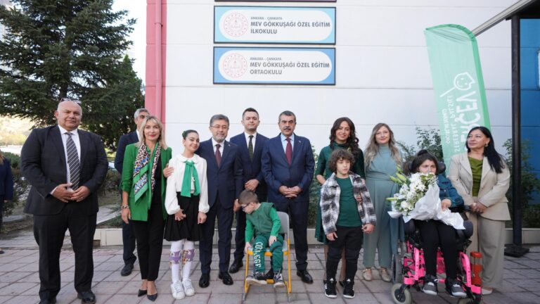 Bakan Tekin ve Bakan Yumaklı, “Dünya Serebral Palsi Farkındalık Günü” Programına Katıldı