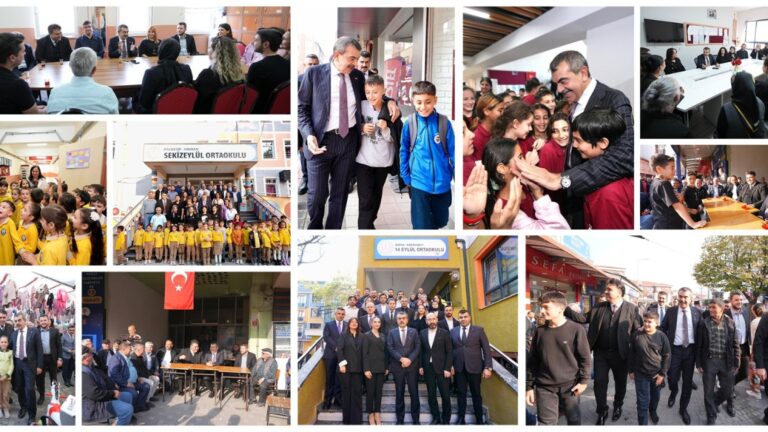 Bakan Tekin’den Bursa ve Balıkesir’de Sürpriz Okul Ziyaretleri