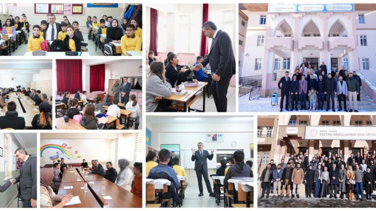 Bakan Tekin, Bingöl’de Öğrencilerle ve Öğretmenlerle Bir Araya Geldi