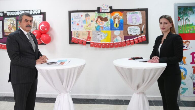 Bakan Tekin, TRT Haber’e Eğitim Gündemini Değerlendirdi