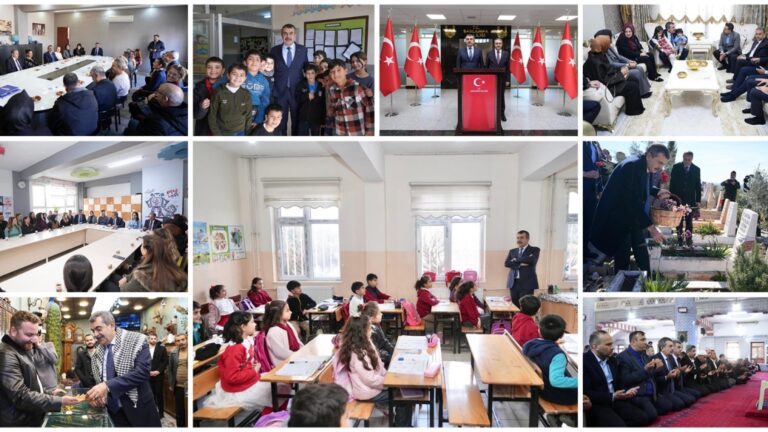 Bakan Tekin, Şanlıurfa’da Çeşitli Ziyaretler Gerçekleştirdi