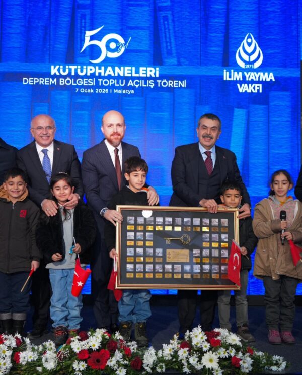 “50. Yıl Kütüphaneleri” Deprem Bölgesi Toplu Açılış Töreni, Malatya’da Gerçekleştirildi