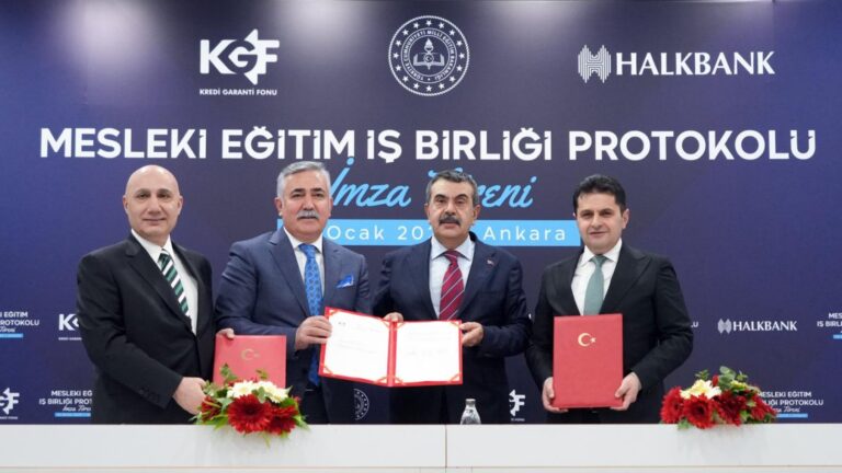 Meslek Lisesi Mezunu Gençlerin İstihdamını Desteklemeye Yönelik Protokol, İmzalandı