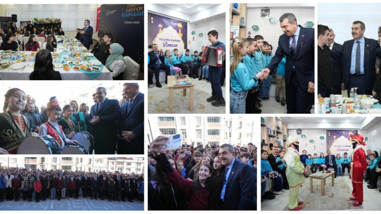 Bakan Tekin, Artvin’de “Maarifin Kalbinde Ramazan” İftar Programına Katıldı