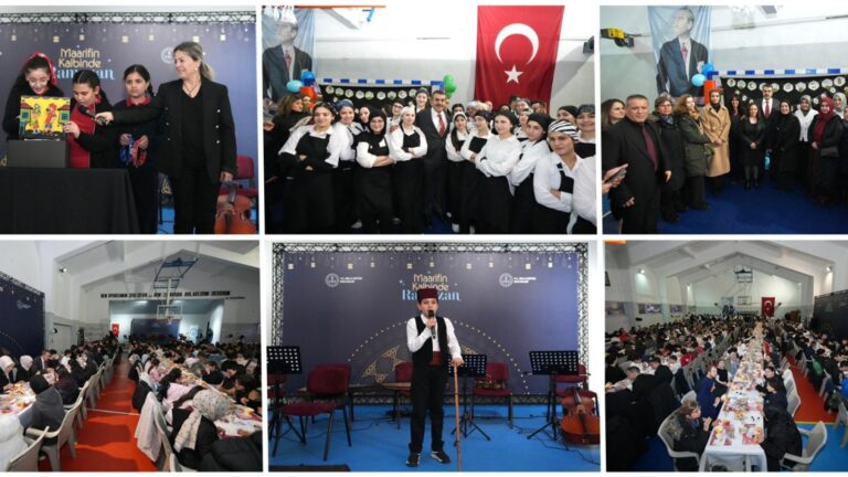 Bakan Tekin, Öğrenci ve Öğretmenlerle İftar Sofrasında Buluştu