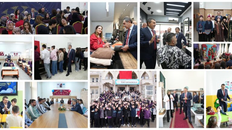 Bakan Tekin, Karaman’da Okulları Ziyaret Etti, Öğrenci ve Öğretmenlerle İftar Yaptı