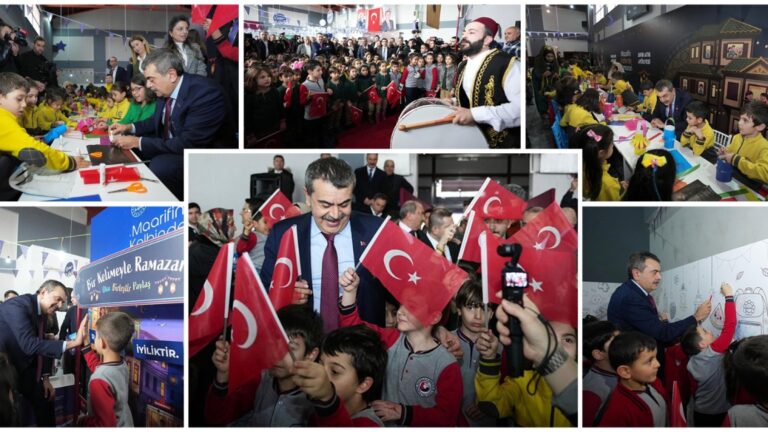 Bakan Tekin, Erzurum’da “Maarifin Kalbinde Ramazan” Programına Katıldı