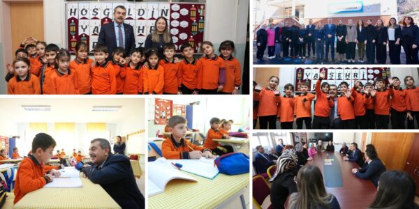 Bakan Tekin, Artvin’de Çoruh İlkokulunu Ziyaret Etti