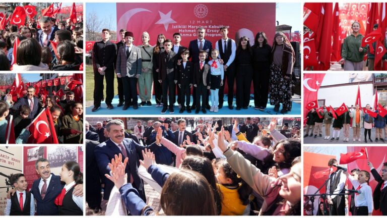 Bakan Tekin, “İstiklal Marşı’nın Kabulü” Programına Katıldı