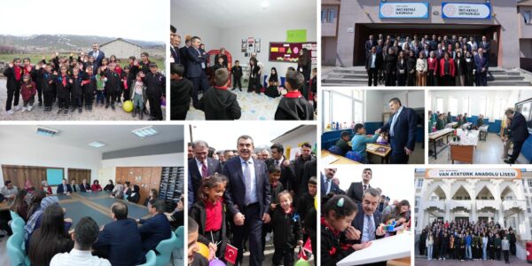 Bakan Tekin, Van’da İlkokul Öğrencileriyle Buluştu