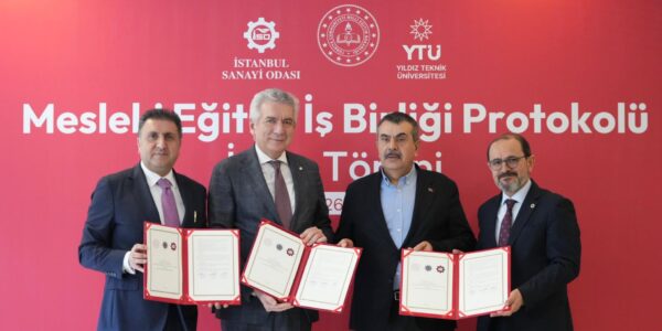 Bakan Tekin, “Mesleki Eğitim İş Birliği Protokolü” İmza Töreni’ne Katıldı