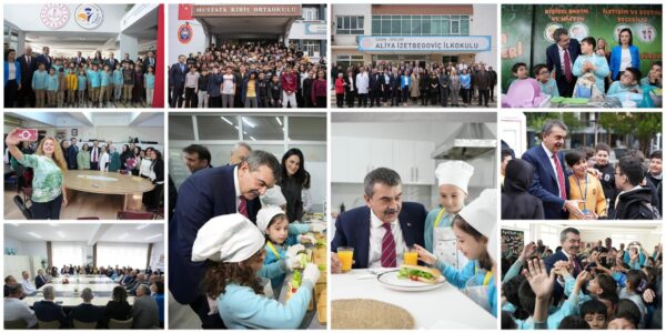 Bakan Tekin, Aydın’da Öğrenci ve Öğretmenlerle Buluştu