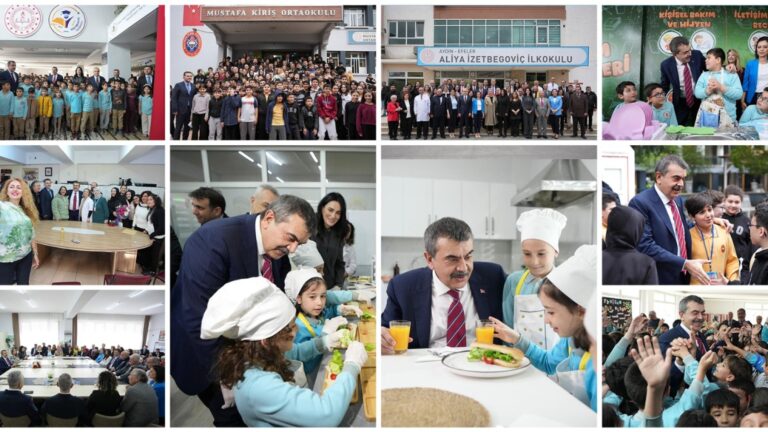 Bakan Tekin, Aydın’da Öğrenci ve Öğretmenlerle Buluştu