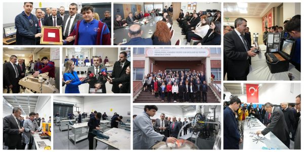 Bakan Tekin, İvedik OSB’deki Mesleki ve Teknik Anadolu Lisesini Ziyaret Etti