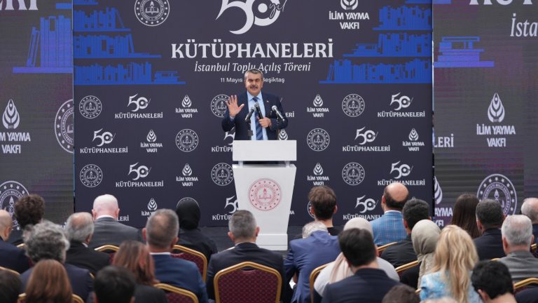 50. Yıl Kütüphaneleri İstanbul Toplu Açılış Töreni Gerçekleştirildi