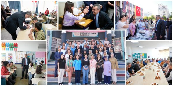 Bakan Tekin’den Antalya’da Okul Ziyareti