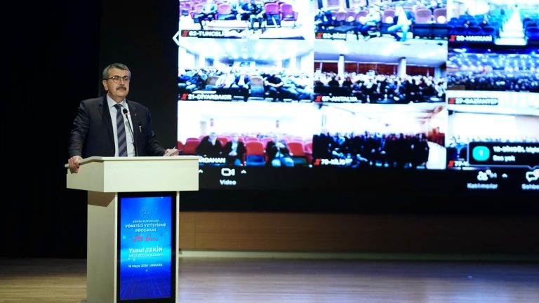 Eğitim Kurumları Yönetici Yetiştirme Programı, Bakan Tekin’in Verdiği İlk Dersle Başladı