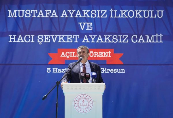 Bakan Tekin, Giresun’da Toplu Açılış Törenine Katıldı