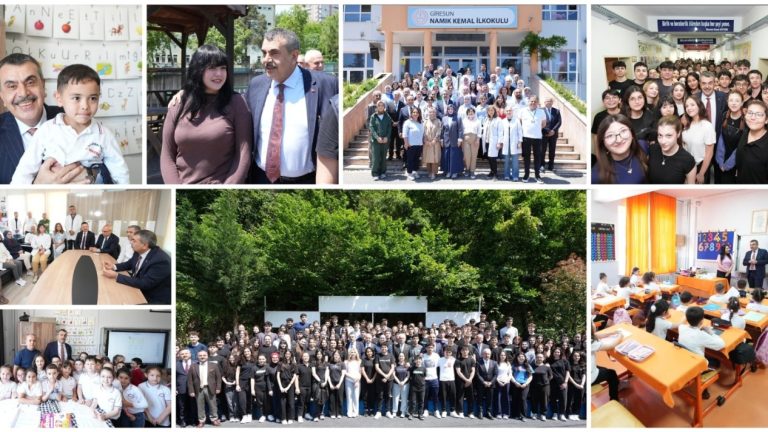 Bakan Tekin’den Giresun’da Sürpriz Okul Ziyaretleri