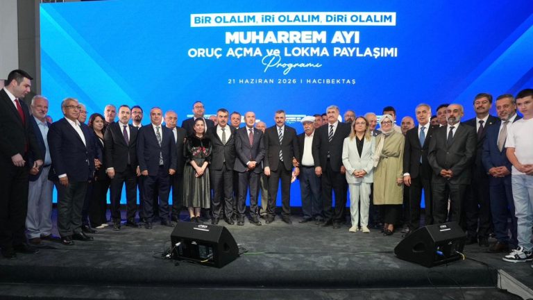 Bakan Tekin ile Bakan Çiftçi, Nevşehir’de “Muharrem Ayı Oruç Açma ve Lokma Paylaşımı Programı” na Katıldı
