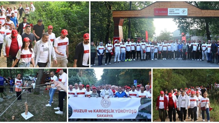 Millî Eğitim Bakanı Tekin, Sakarya İl Ormanı’nda Öğretmenlerle Yürüyüş Yaptı
