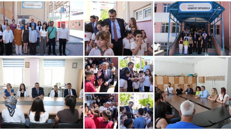 Bakan Tekin’den Tunceli’de Öğretmen ve Öğrencilere Sürpriz