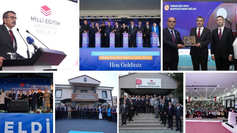 Bakan Tekin, Erzurum Millî Eğitim Akademisindeki Öğretmen Adaylarıyla Buluştu