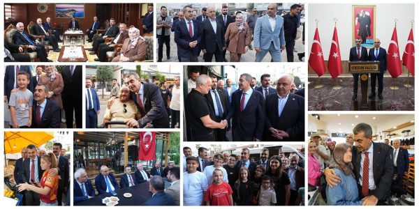 Bakan Tekin, Giresun’da Temaslarda Bulundu