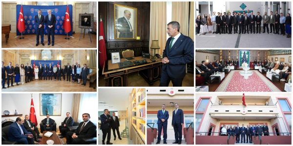 Bakan Tekin, Avusturya ve Slovakya’da Ziyaretlerde Bulundu