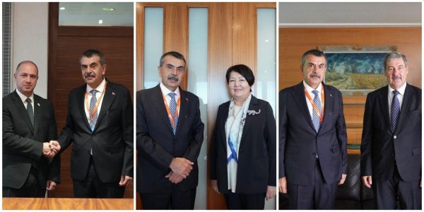 Bakan Tekin, Bratislava’da İkili Görüşmelerde Bulundu